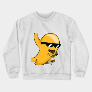 Estomago con apetito Crewneck Sweatshirt